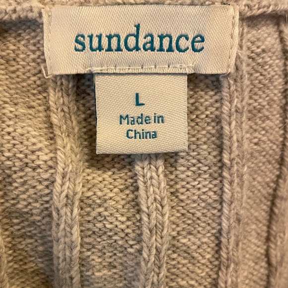 Sundance Ribbed Cotton Silk Henley - Picture 2 of 3